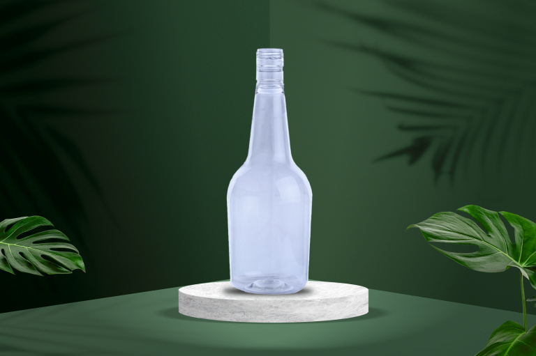 vat shape pet bottle 750ml